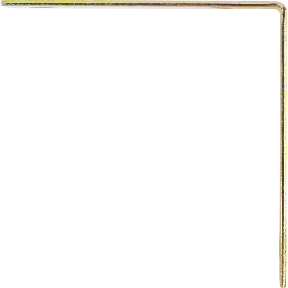 Уголок мебельный GAH ALBERTS KSZ 75x75x16x1.75 желтый цинк STLM-2046113 - Вид №2