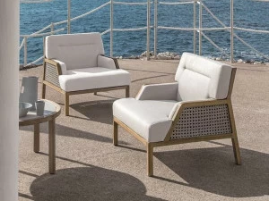 Ethimo Садовое кресло Bergere с подлокотниками Grand life