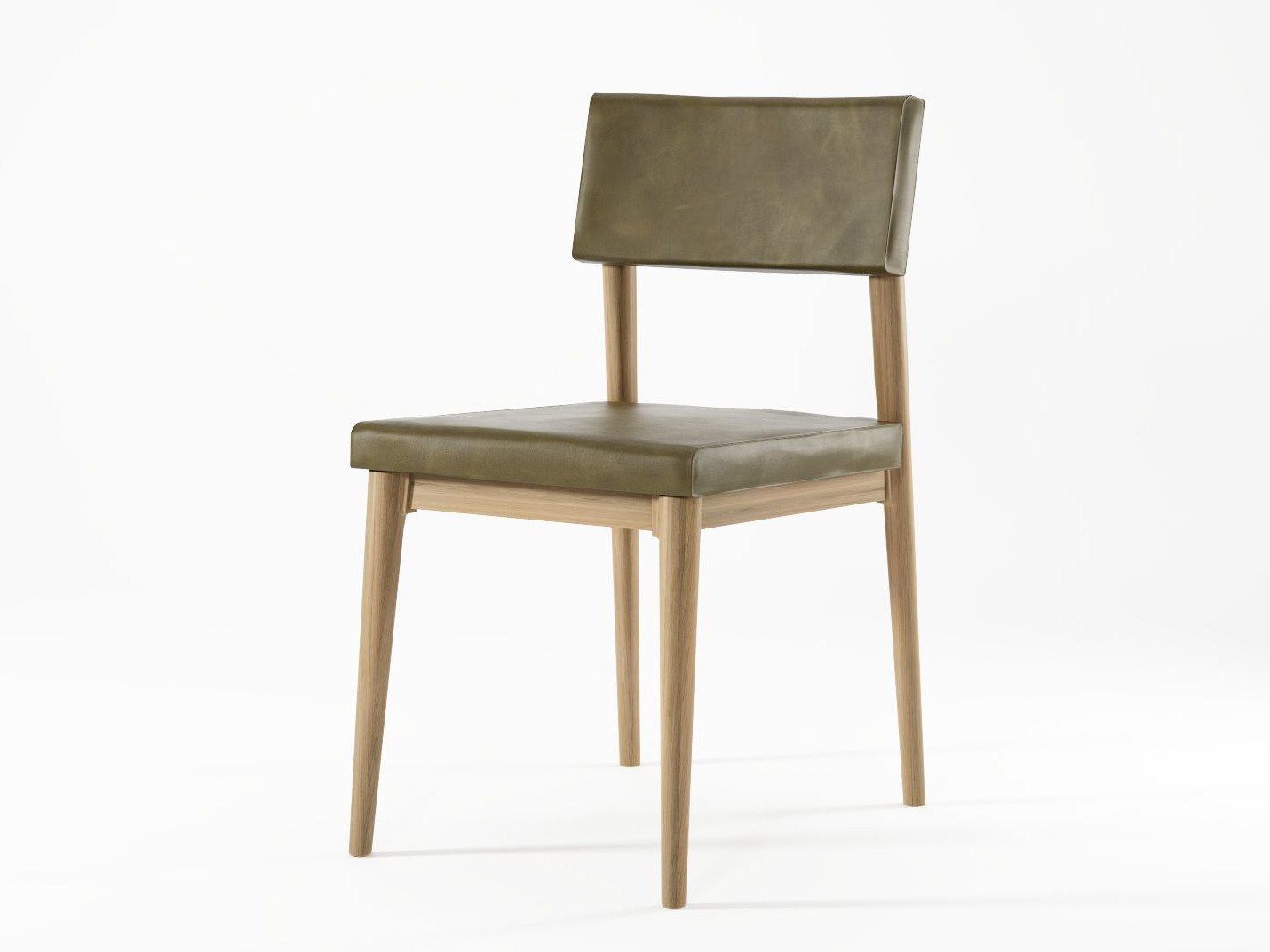 Мягкий стул для ресторана из массива дерева KARPENTER Винтаж ARCH-00059629 - Вид №11