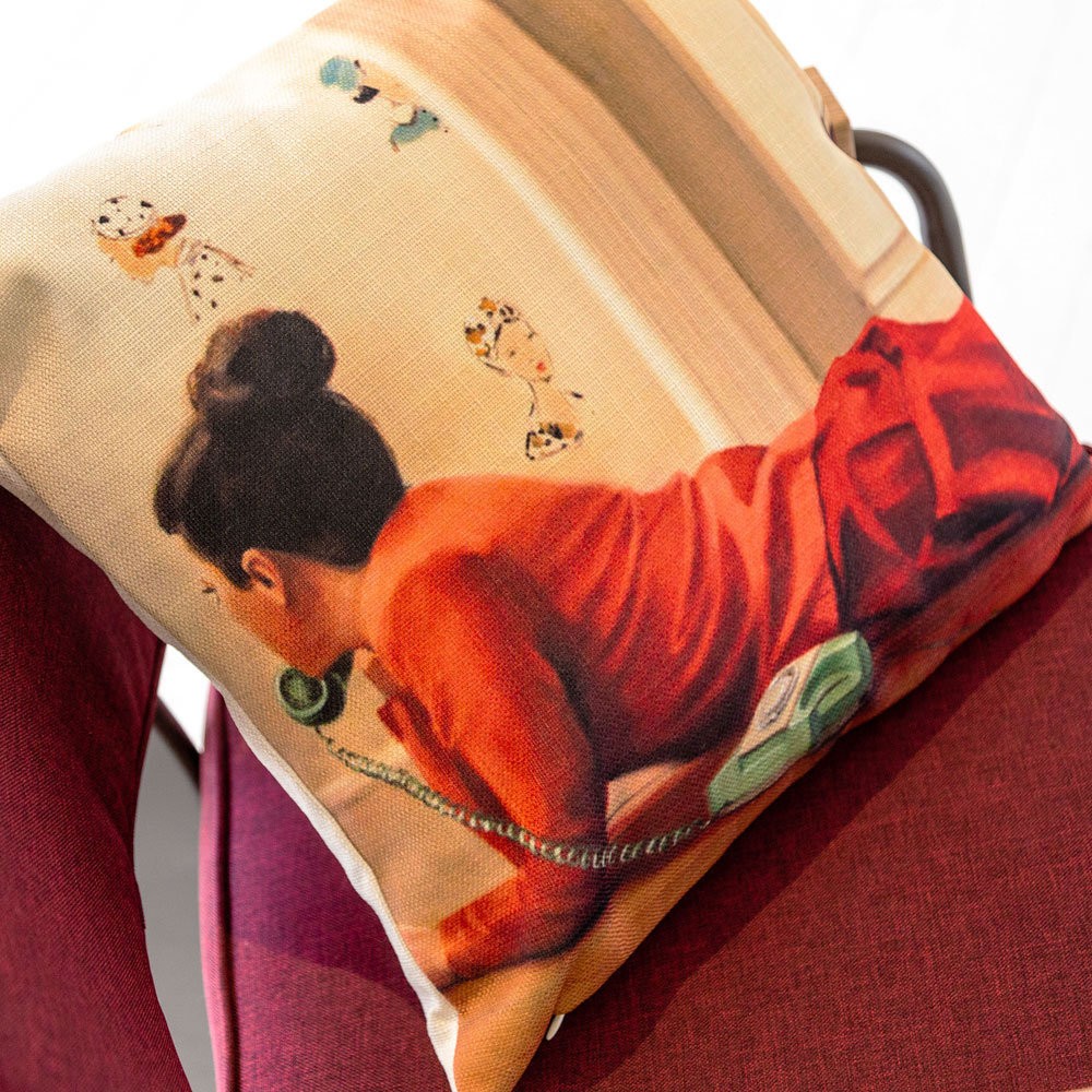 525839689 Арт-подушка «Болтовня» Object Desire  - Вид №1