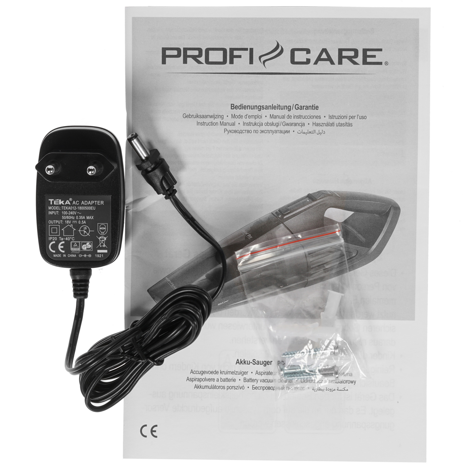 8165239 Пылесос   ручной ProfiCare PC-AKS 3034  черный STDN-0014802 - Вид №6