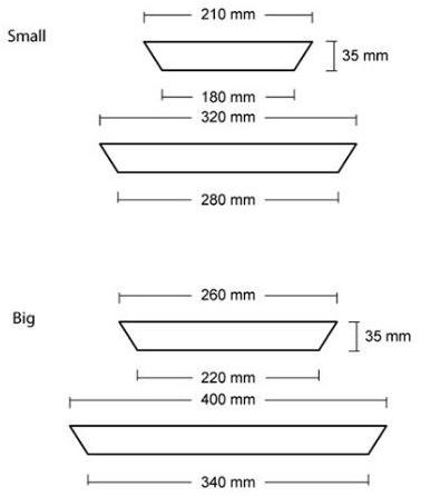 URBI et ORBI Поднос овальный из бетона Siman sun-id-1348753 - Вид №7