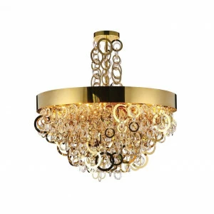 Подвесная люстра Favourite Leporem 2207-12P FAVOURITE ДИЗАЙНЕРСКИЕ, LEPOREM 220425 Золотой