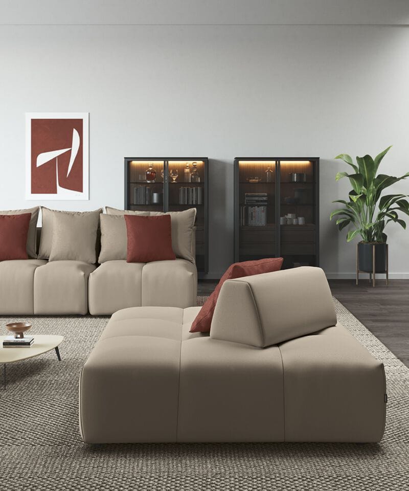 Модульный тканевый диван Febal Casa подпись ARCH-00035877 - Вид №13