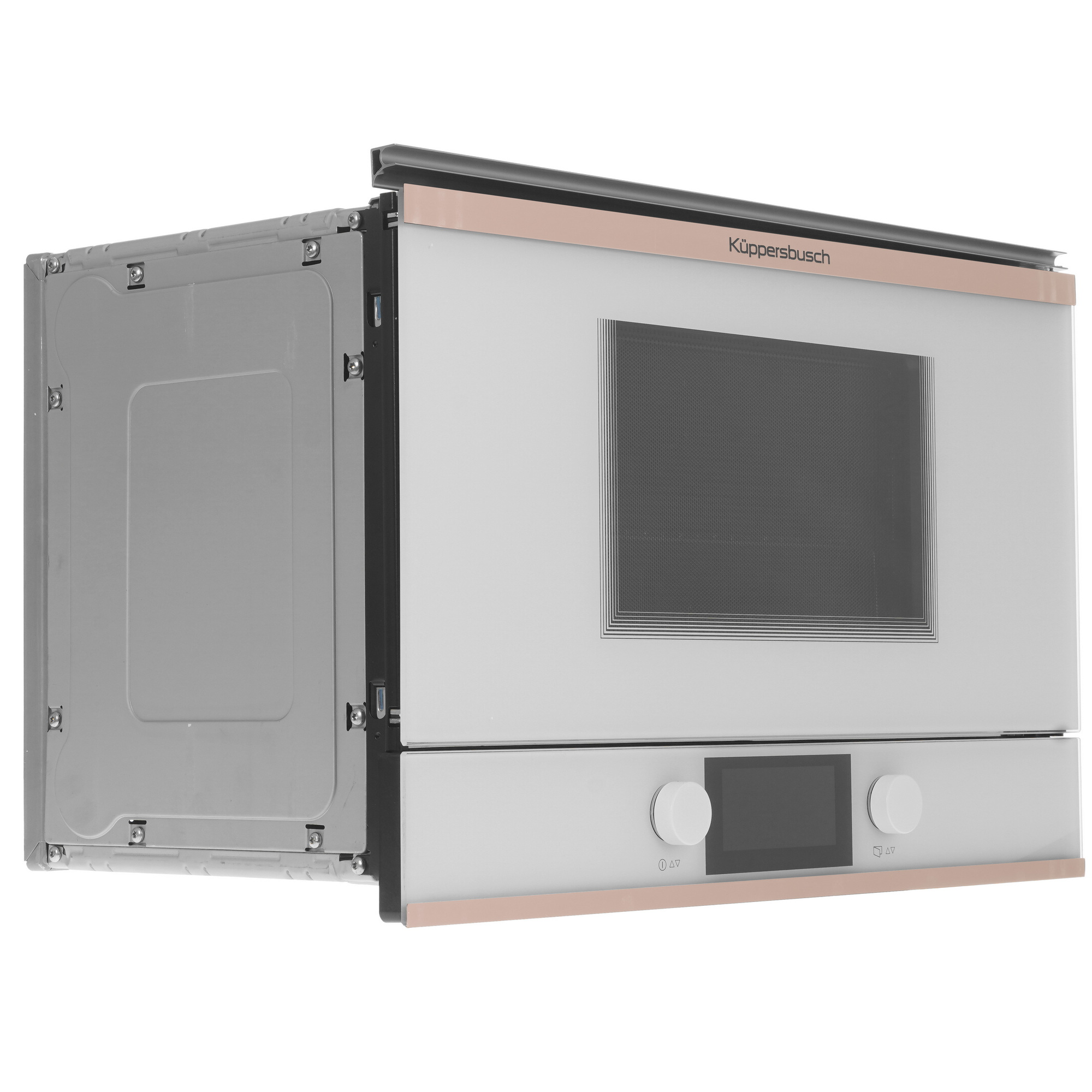 9256108 Встраиваемая микроволновая печь Kuppersbusch ML 6330.0 W7 Copper белый STDN-0033610 - Вид №1
