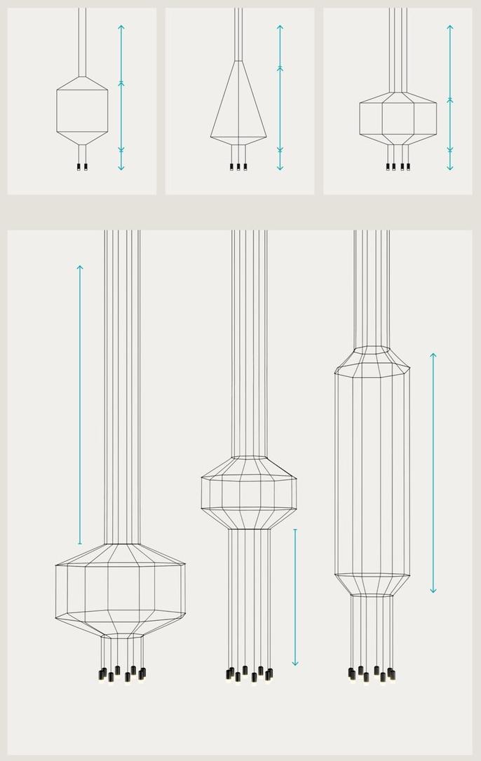 Vibia Светодиодная подвесная лампа Wireflow sun-id-1436483 - Вид №3