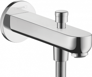 31417000 Metris S Излив на ванну 15,2 см с переключающим клапаном Hansgrohe
