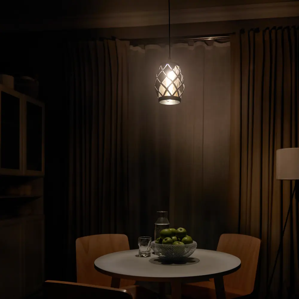 Светильник подвесной De City Соло 60 Вт E27 220 В ромбы цвет черный STLM-2149850 - Вид №10