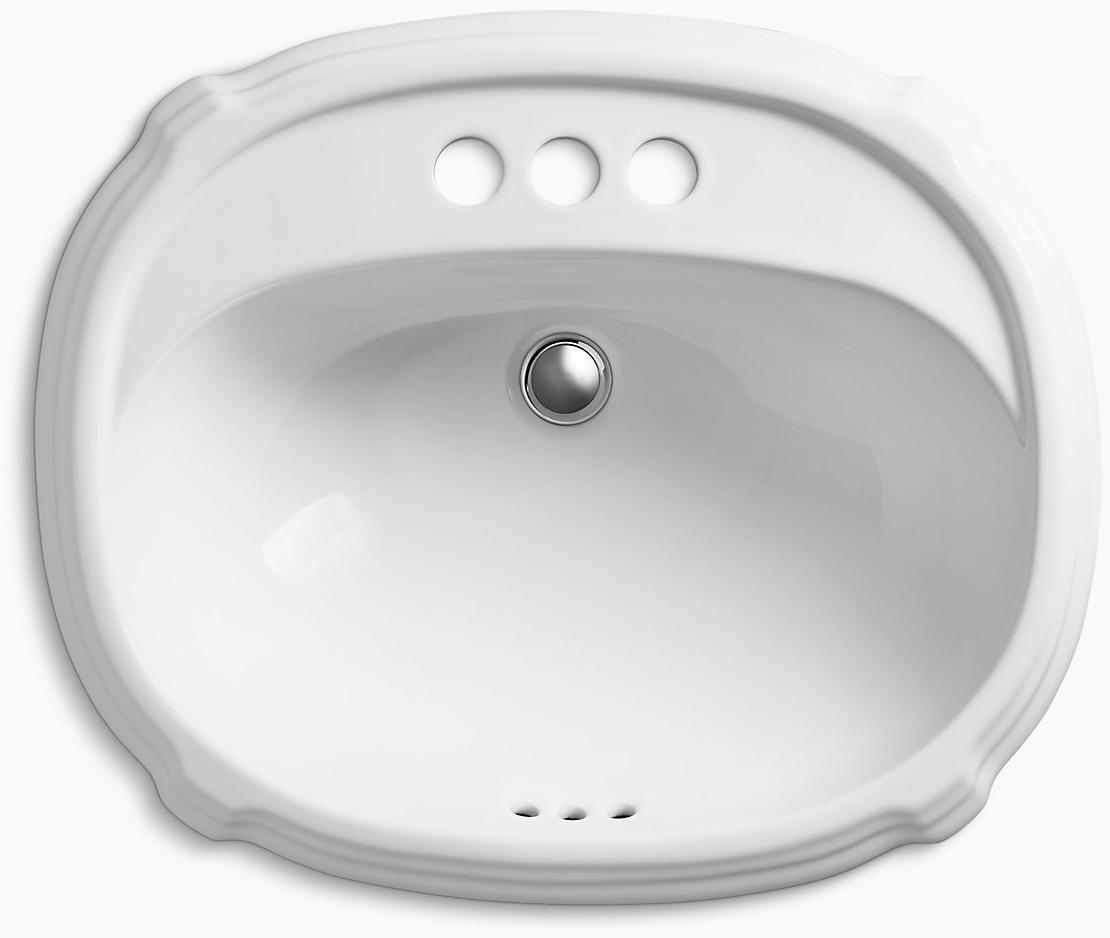 K-2189-4-K4 Накладная раковина на столешницу  прямоугольная Kohler  - Вид №2