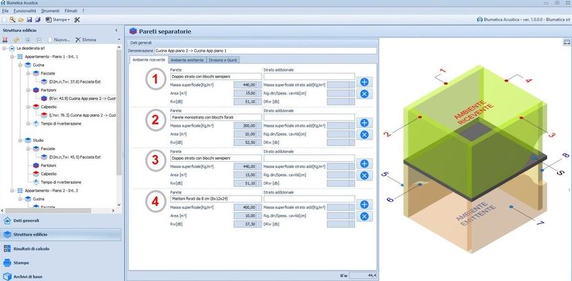 Blumatica Звукоизоляция здания (dpcm 5 12 1997) sun-id-1492125 - Вид №4