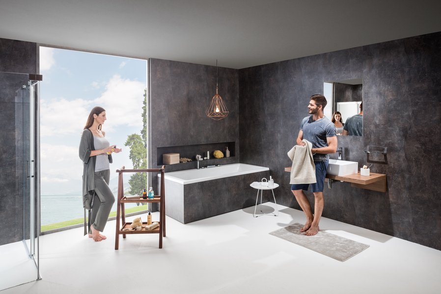 Столешница под раковину L 1000 темный орех Ravak X000000837 - Вид №18