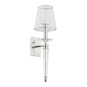 Бра настенное серебристое Kutek Dalila DAL-KD-1(BN/A) KUTEK DALILA 00-3888813 Серебро