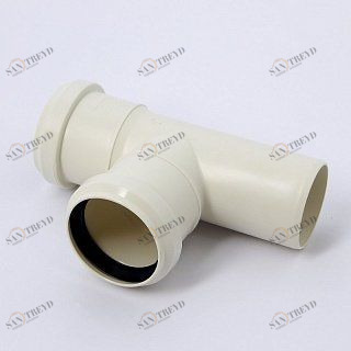 Тройник 87 SINIKON D50 мм шумоизолированный Комфорт 508017K