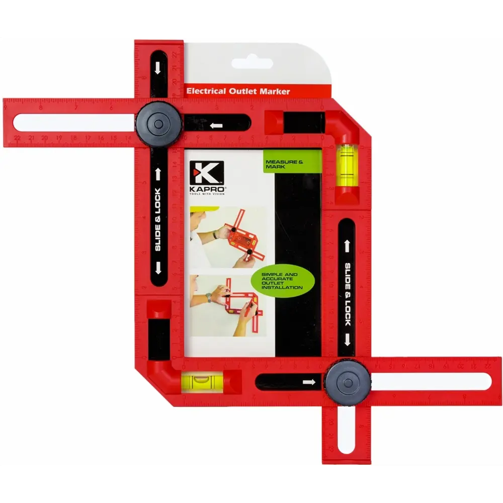 Угольник разметочный Kapro для розеток 318, 360 мм STLM-2135694 - Вид №2