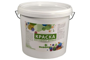 16464490 Краска белая ВДАК-577К для садовых деревьев евроведро 7 кг водно-дисперсионная акрил. 90545 Фаворит