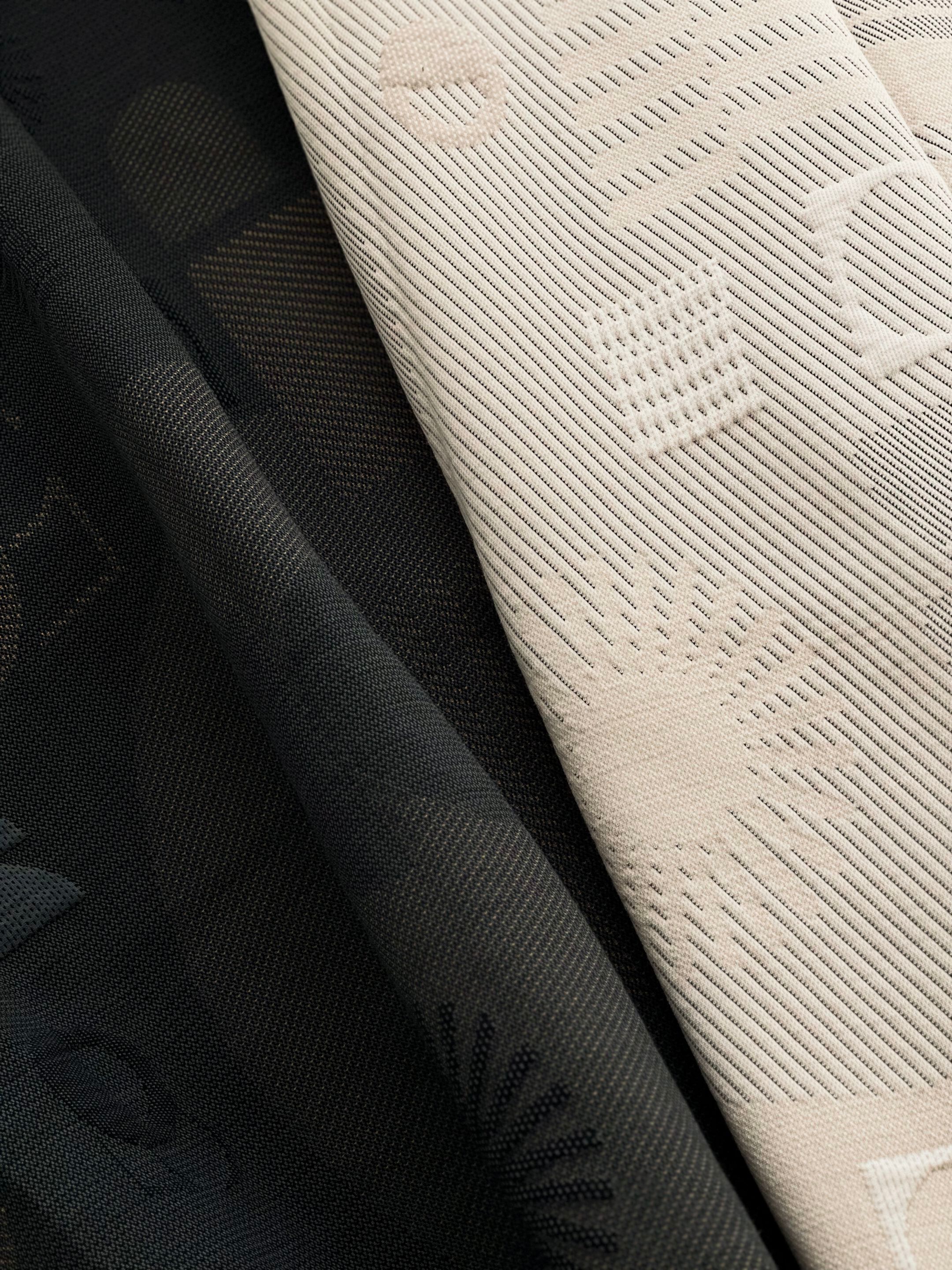 Стул из стали и ткани с подставкой для ног SANCAL ARCH-00147138 - Вид №17