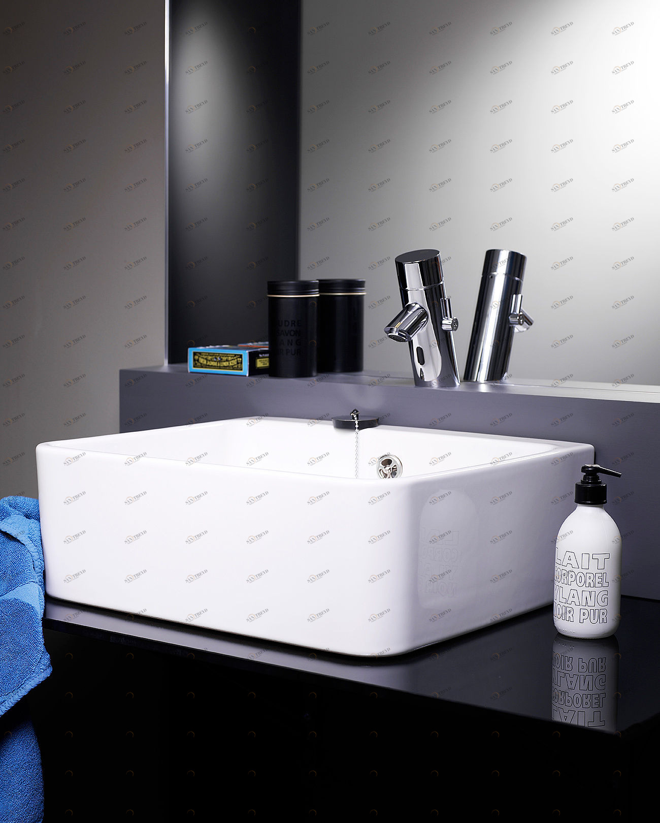 GB1563229901 Накладная раковина на столешницу  овальная Gustavsberg 