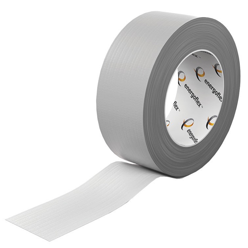 Лента Energoflex армированная самоклеющаяся серая ROLS ISOMARKET 48мм х 50м EFXL04850ARSKGR