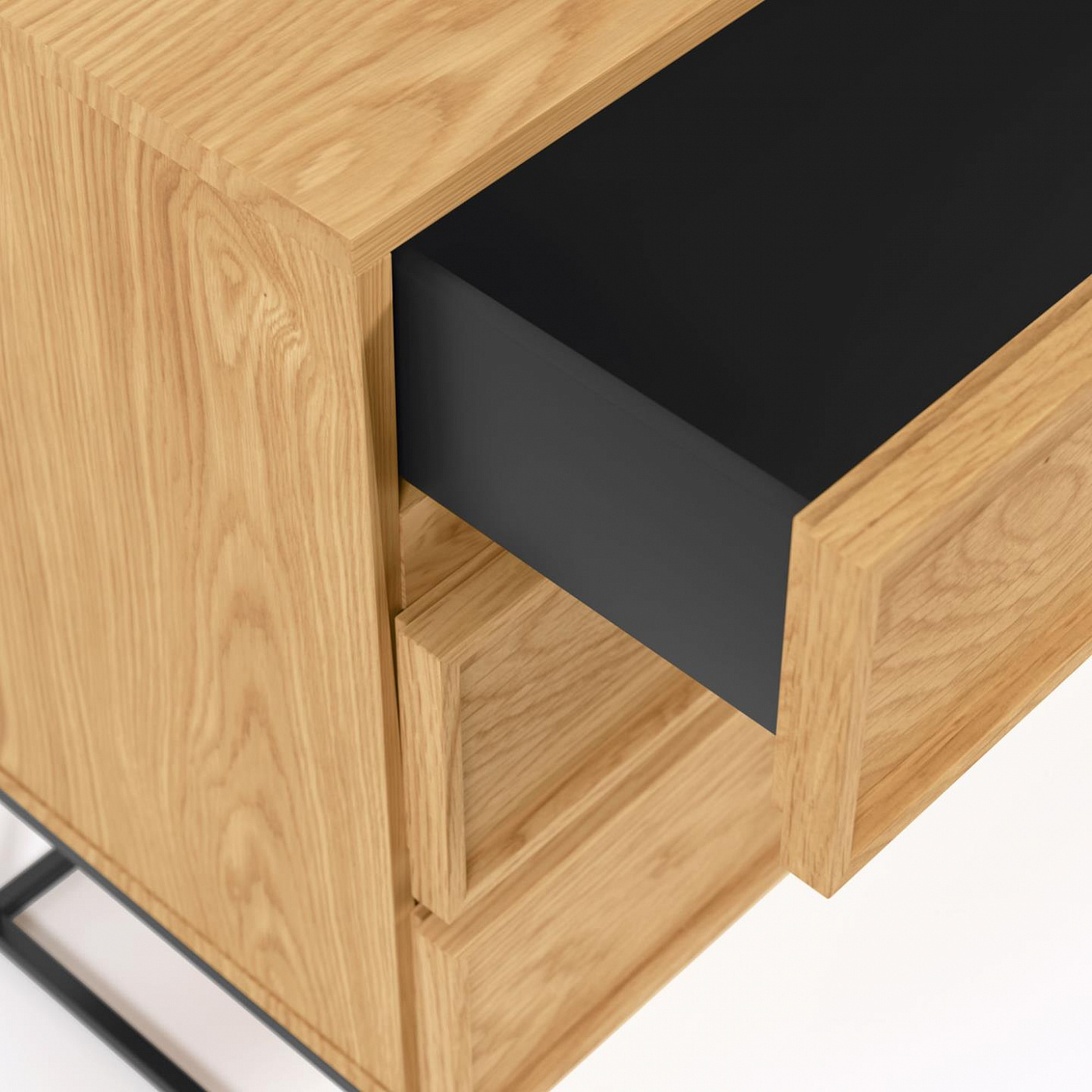 101819 Комод с дубовым шпоном 100 x 78 см La Forma Taiana  - Вид №2