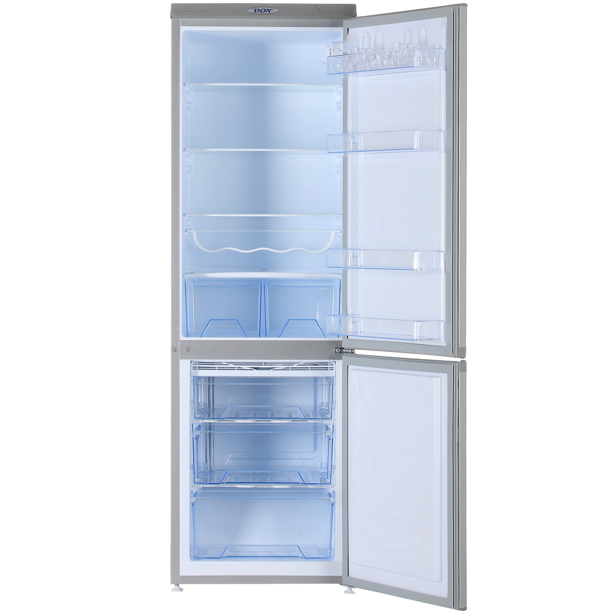 1135178 Холодильник с морозильником   DON R-291 NG серебристый STDN-0071418 - Вид №1