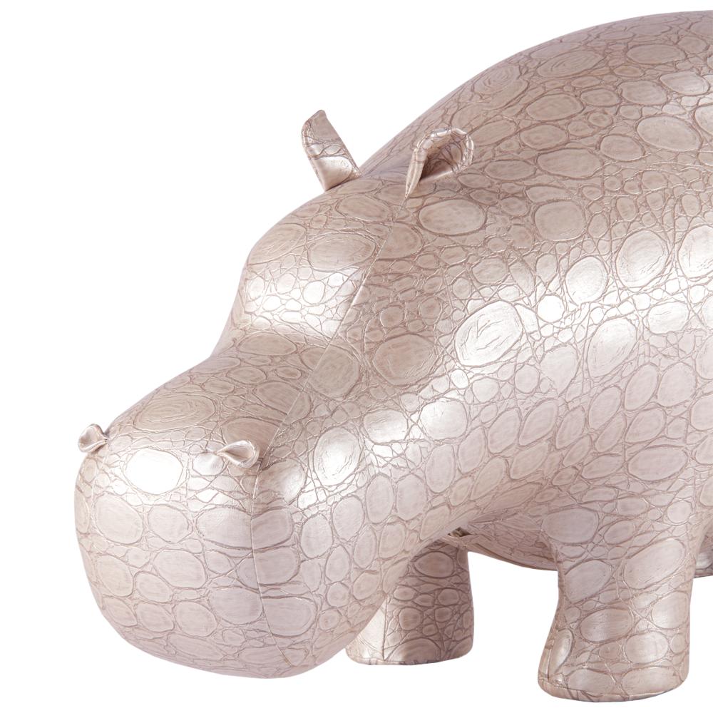 74129 Банкетка Пуф Бегемот малый Жемчуг BOGACHO 4627138152621 - Вид №1