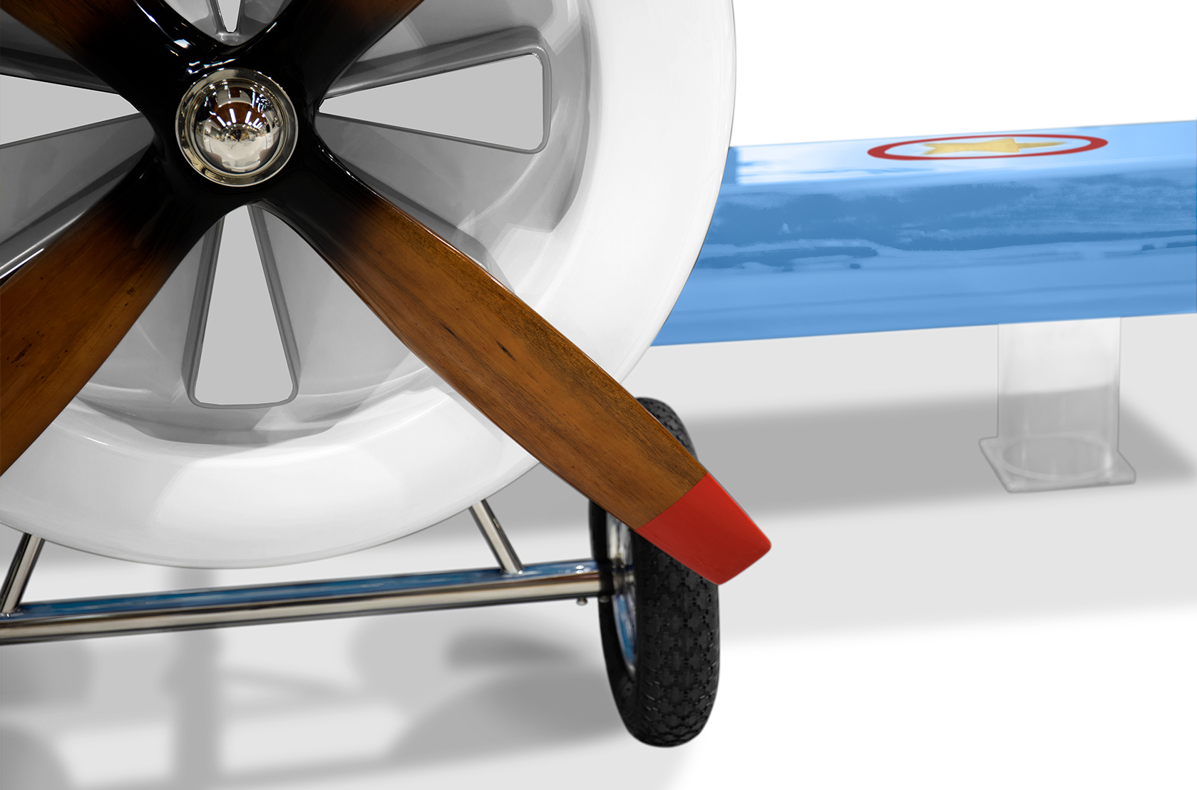 CIST20 Детская кровать самолет Sky One Circu  - Вид №9