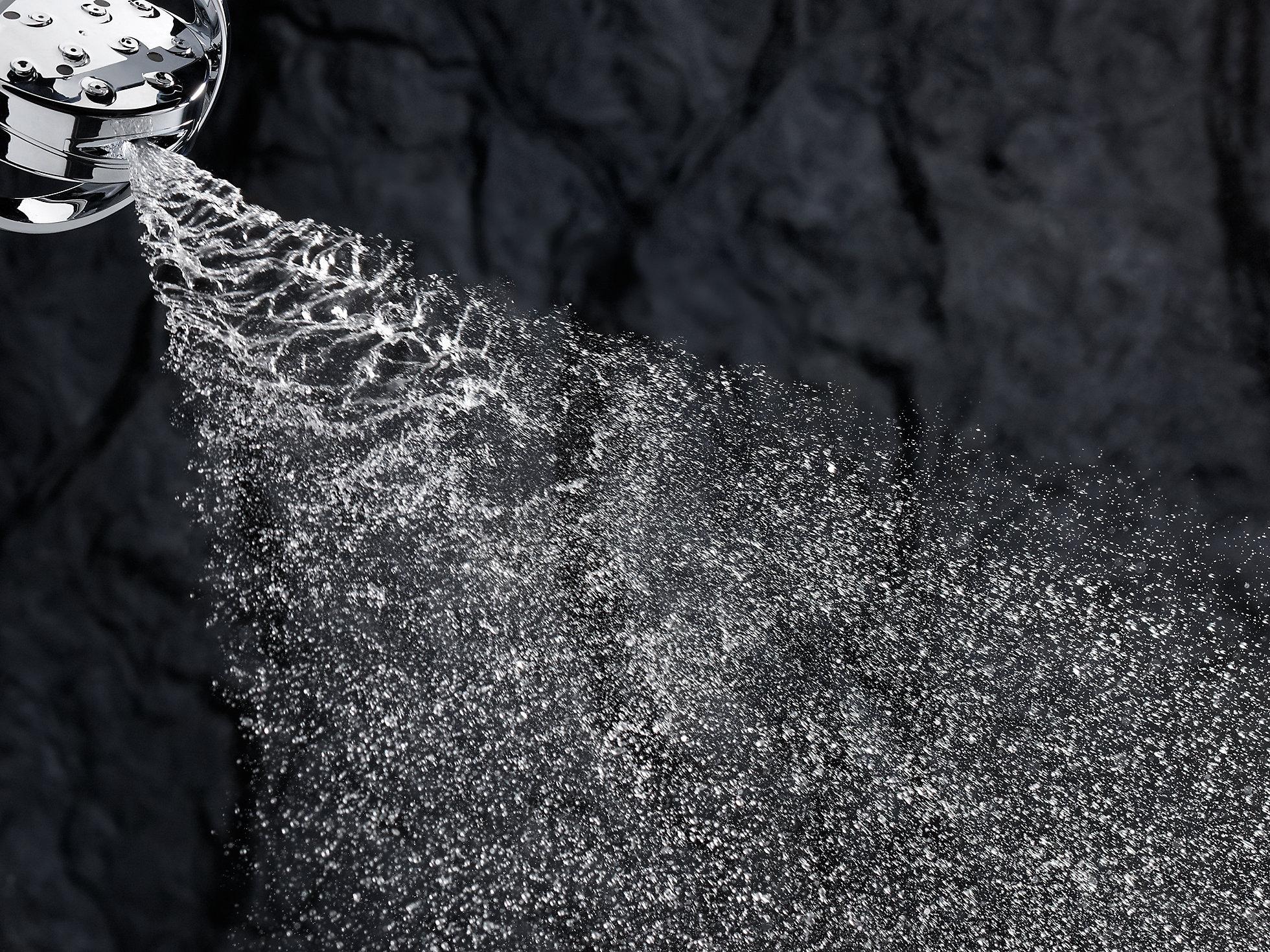 KOHLER Многофункциональная настенная насадка для душа Flipside 2,5 галлона в минуту K-15996-SN  - Вид №13