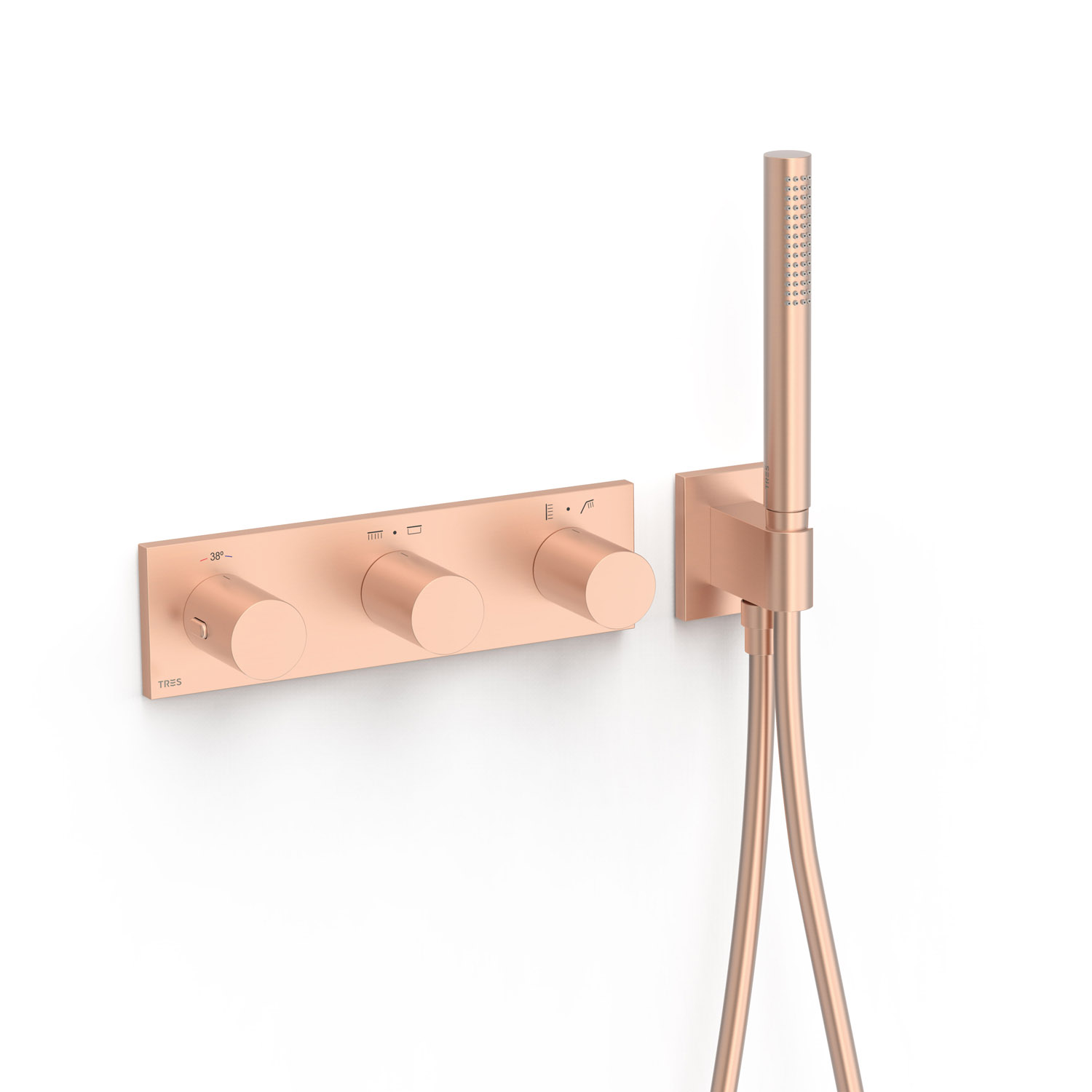 B-SYSTEM 4-ходовой встраиваемый термостатический смеситель B-system-30735401OPM TRES Thermostatic