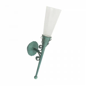 Светильник настенный зеленый MM Lampadari 6231/A1 V0028 XP MM LAMPADARI  00-3882644 Зеленый