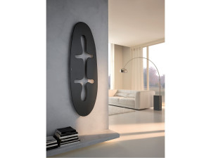 Настенный вертикальный полотенцесушитель из углеродистой стали