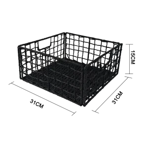 Короб-органайзер KONSENSA из ротанга 31×14×31 см 89388013