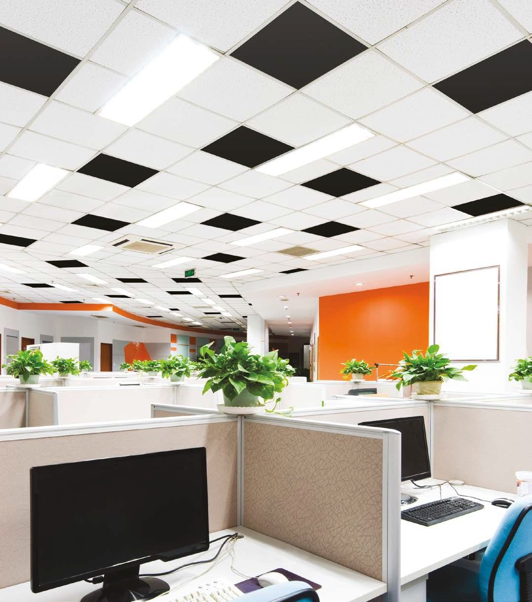 Звукопоглощающая потолочная плитка из полиэфирного волокна Virag Floors Evolution-полы из SPC и LVT ARCH-00115419 - Вид №1