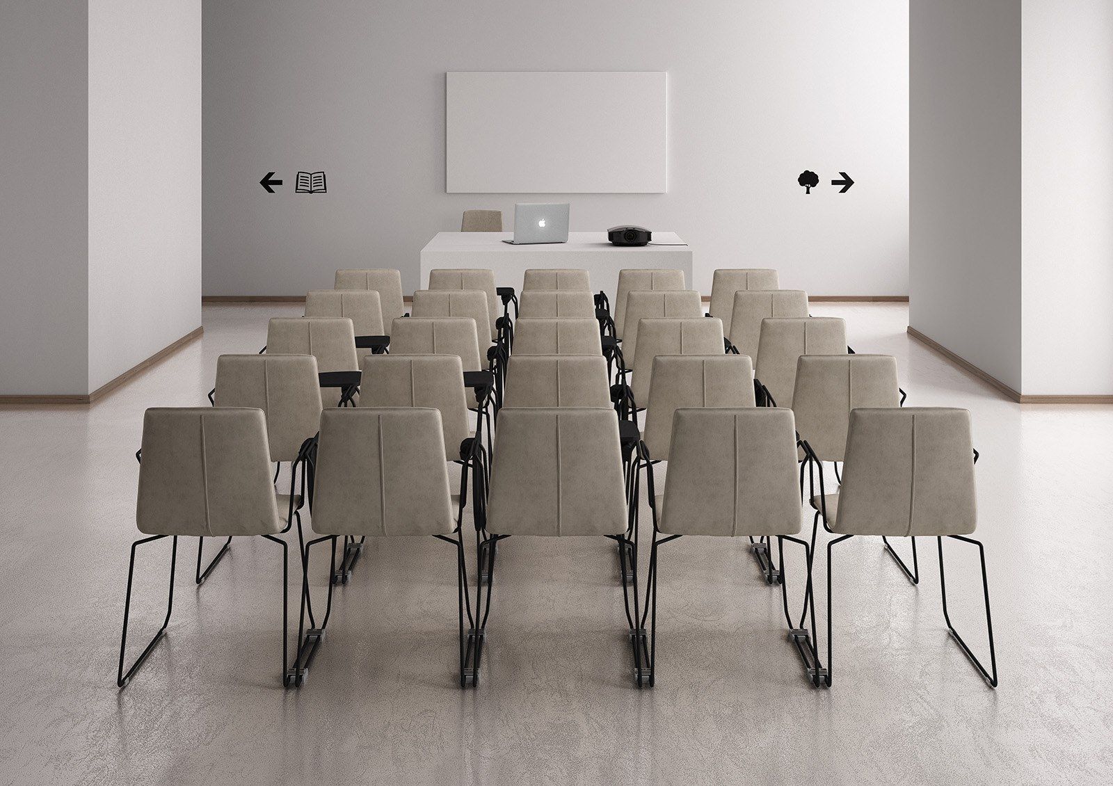 Тканевый стул с подлокотниками Leyform Zerosedici ARCH-00033310 - Вид №7