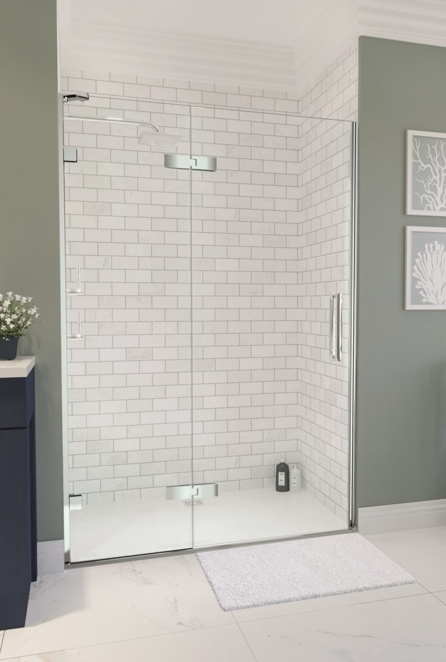 Дверь в нишу GHA1375H L или R Merlyn Arysto Хромированный 