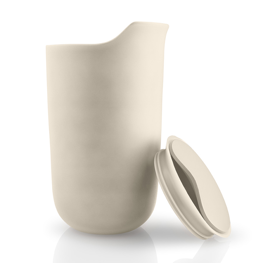 575002 Термокружка керамическая, 280 мл, бежевая Eva Solo  - Вид №4