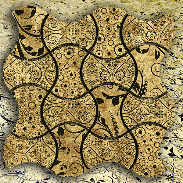 МОЗАИКА ИЗ МРАМОРА TRN-2 SKALINI TORINO TRN2