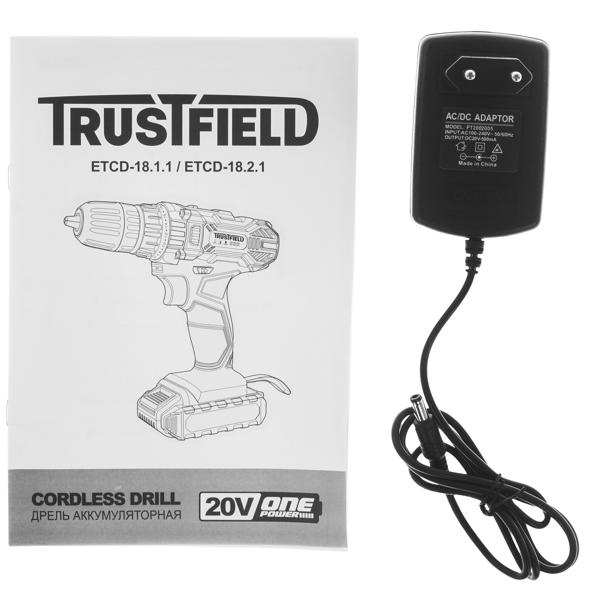 Дрель-шуруповерт TRUSTFIELD ETCD-18.1.1 9179683 STDN-0093058 - Вид №6