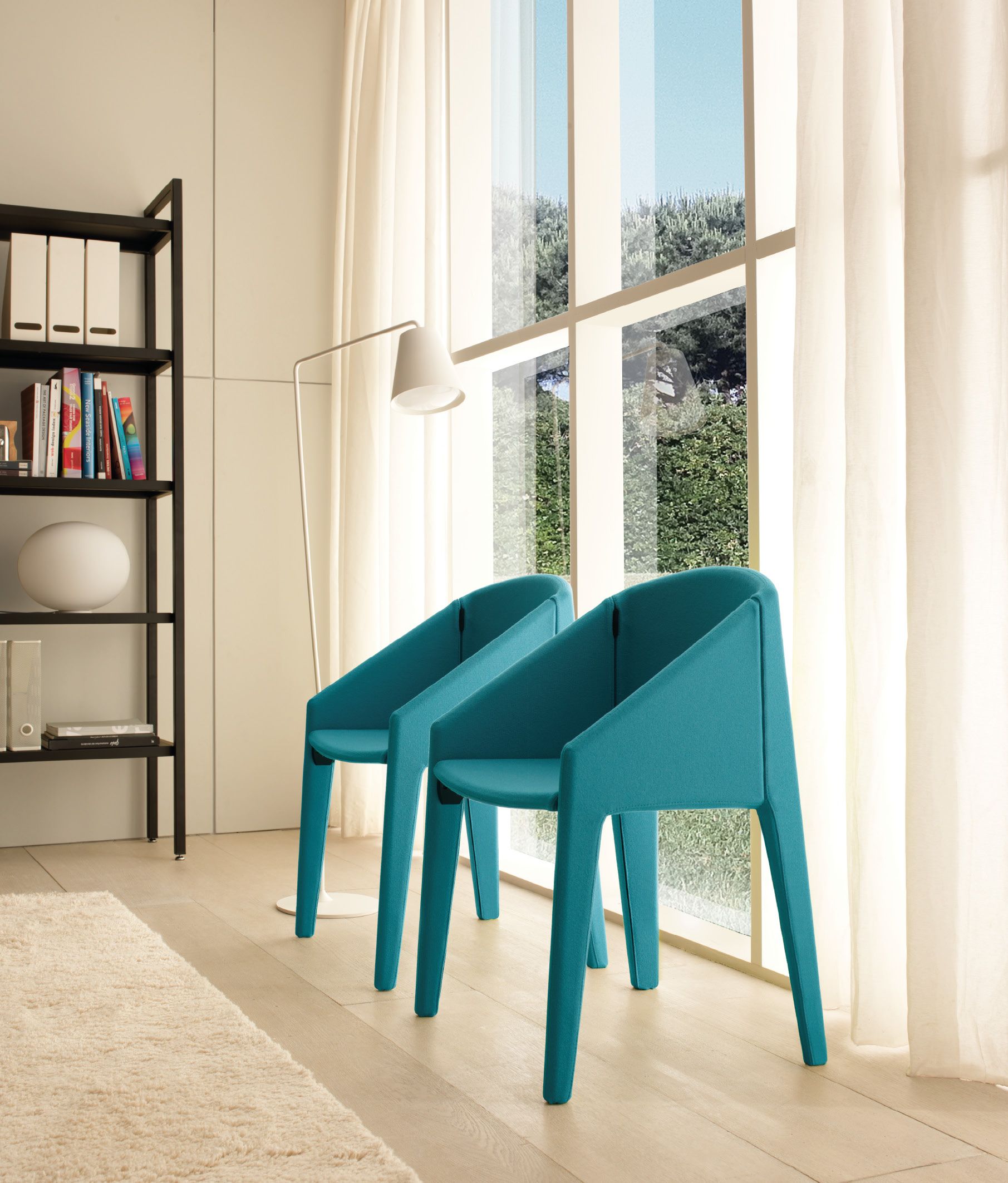 Мягкий стул с подлокотниками Quinti Sedute Hyway ARCH-00138591 - Вид №1