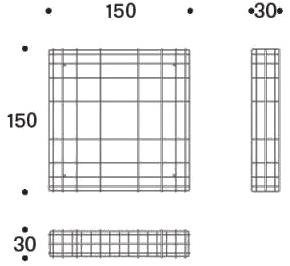 Saba Italia Книжный шкаф с открытой стенкой из железа Leyva sun-id-1461920 - Вид №6