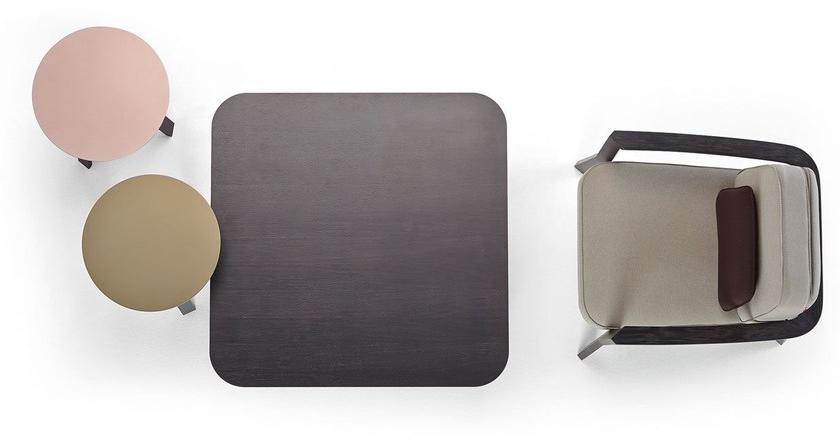 Punt Низкий круглый алюминиевый журнальный столик Stockholm sun-id-1350101 - Вид №3