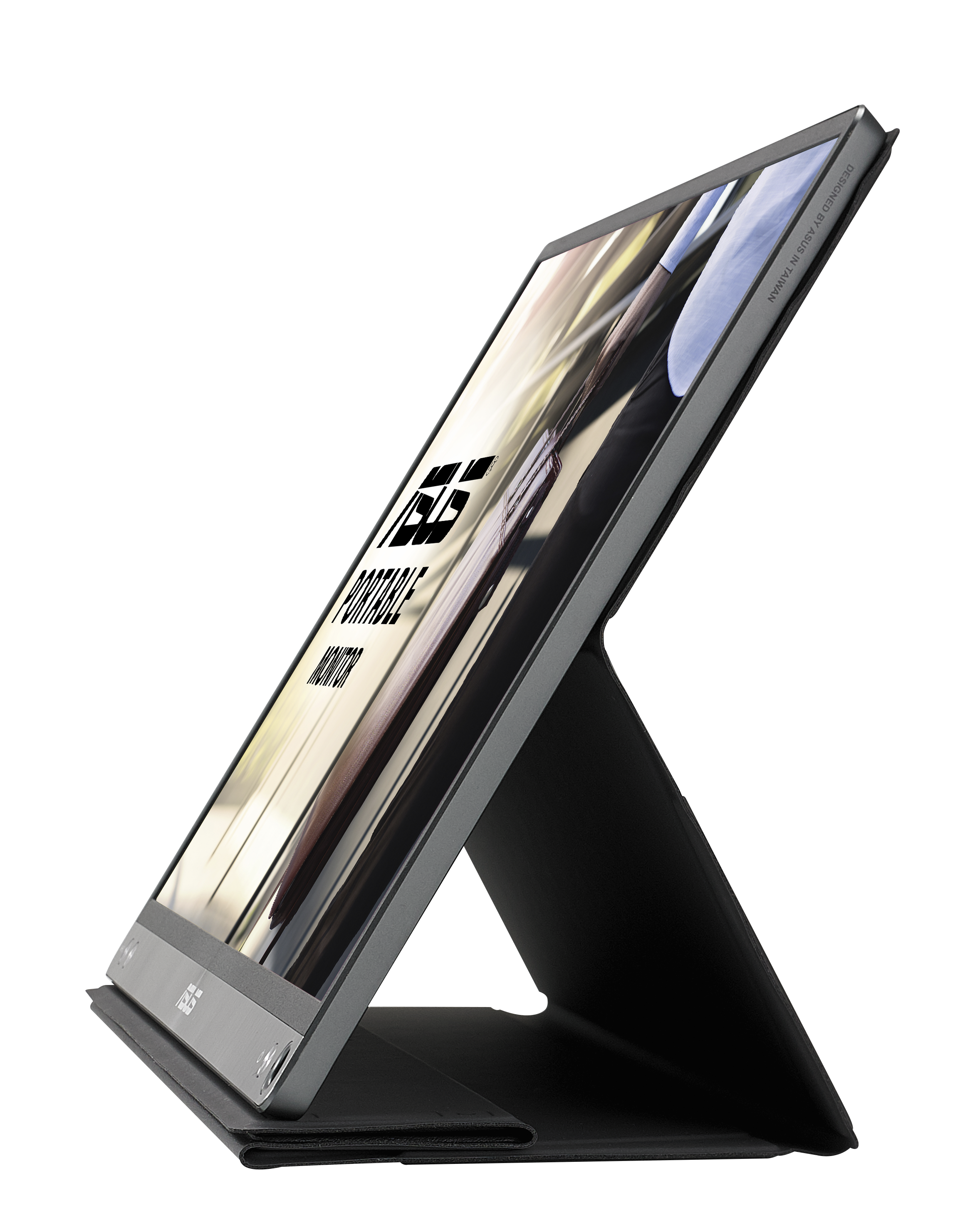 90LM0381-B01170 15.6" zenscreen mb16ac портативный монитор, usb type-c, full hd (1920x1080), ips, фильтрация синего света, минимизация мерцания, сертификация tuv, совместимость с usb type-a ASUS ASUS ZenScreen Santreyd  - Вид №13