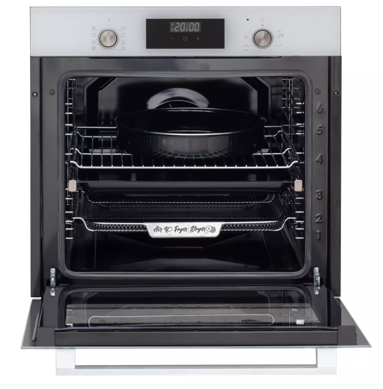 9057823 Электрический духовой шкаф Delvento V6EC68011 белый STDN-0082299 - Вид №1