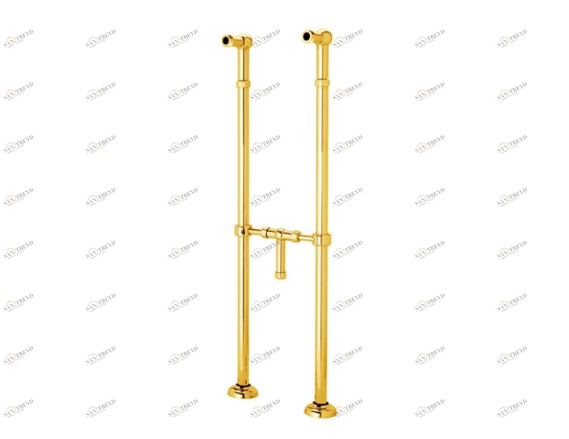 035039.000.45 Трубы для отдельно стоящей ванны Английская бронза Mestre RETRO