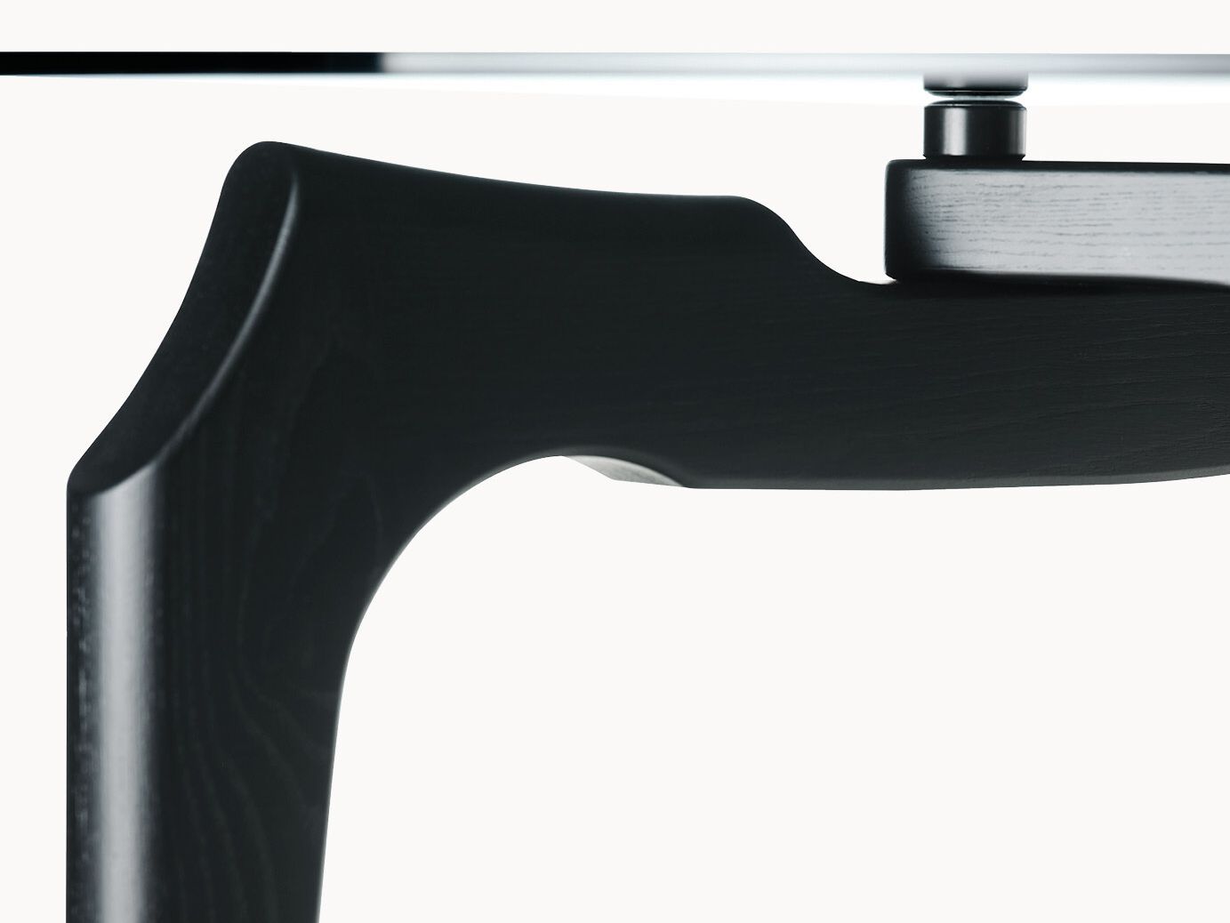 Деревянный и стеклянный журнальный столик / стол BD Barcelona Гаулино ARCH-00116179 - Вид №5