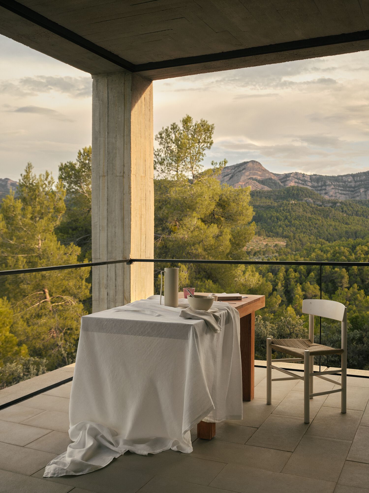 Тяжелая льняная скатерть Society Limonta ARCH-00063147 - Вид №11