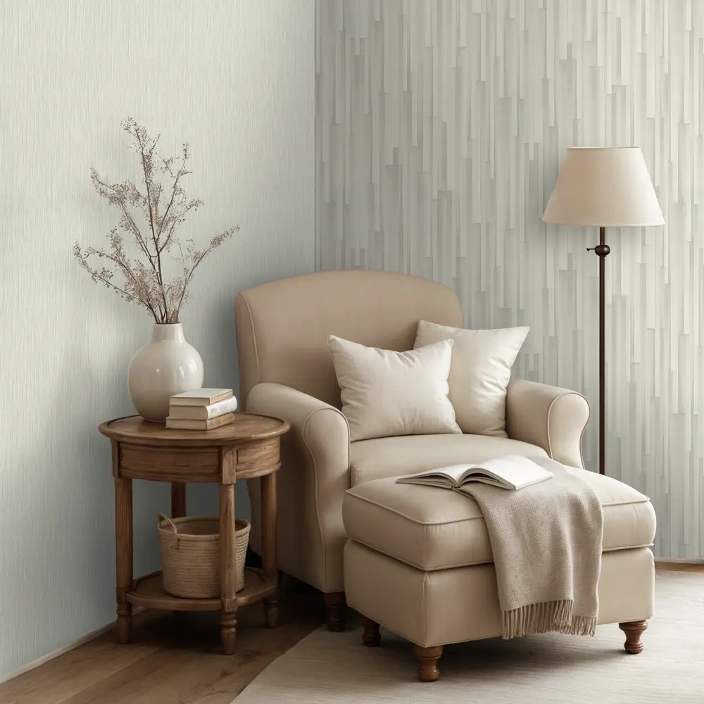 Флизелиновые обои Monte Solaro Plank бежевые с геометрическим рисунком 89426585 STLM-1577265 - Вид №4