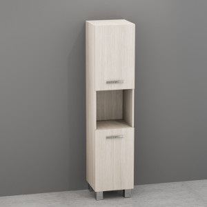 992149 Шкаф коллона напольный 40x38x179 40 см цвет Светлый дуб Kerasan Aquadom Италия