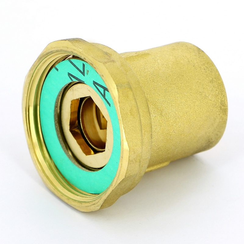 Соединение ВВ PAV/A-F25 со встроенным шаровым краном WATTS Ind 1"1/2х1" 10003679 - Вид №2