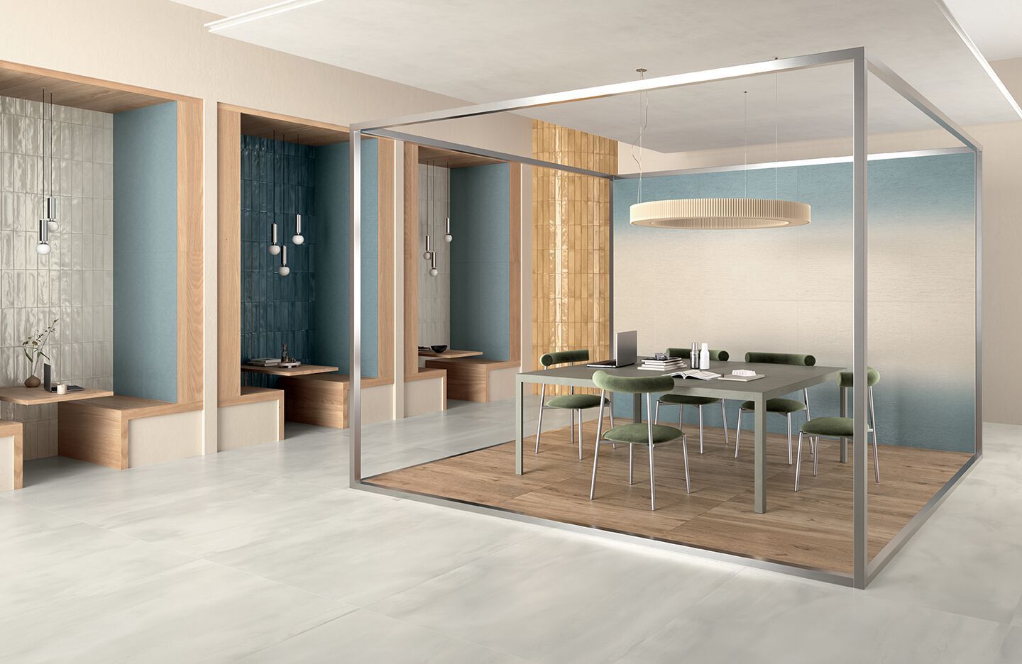 Белая паста керамическое покрытие Marca Corona Iridea ARCH-00141634 - Вид №4