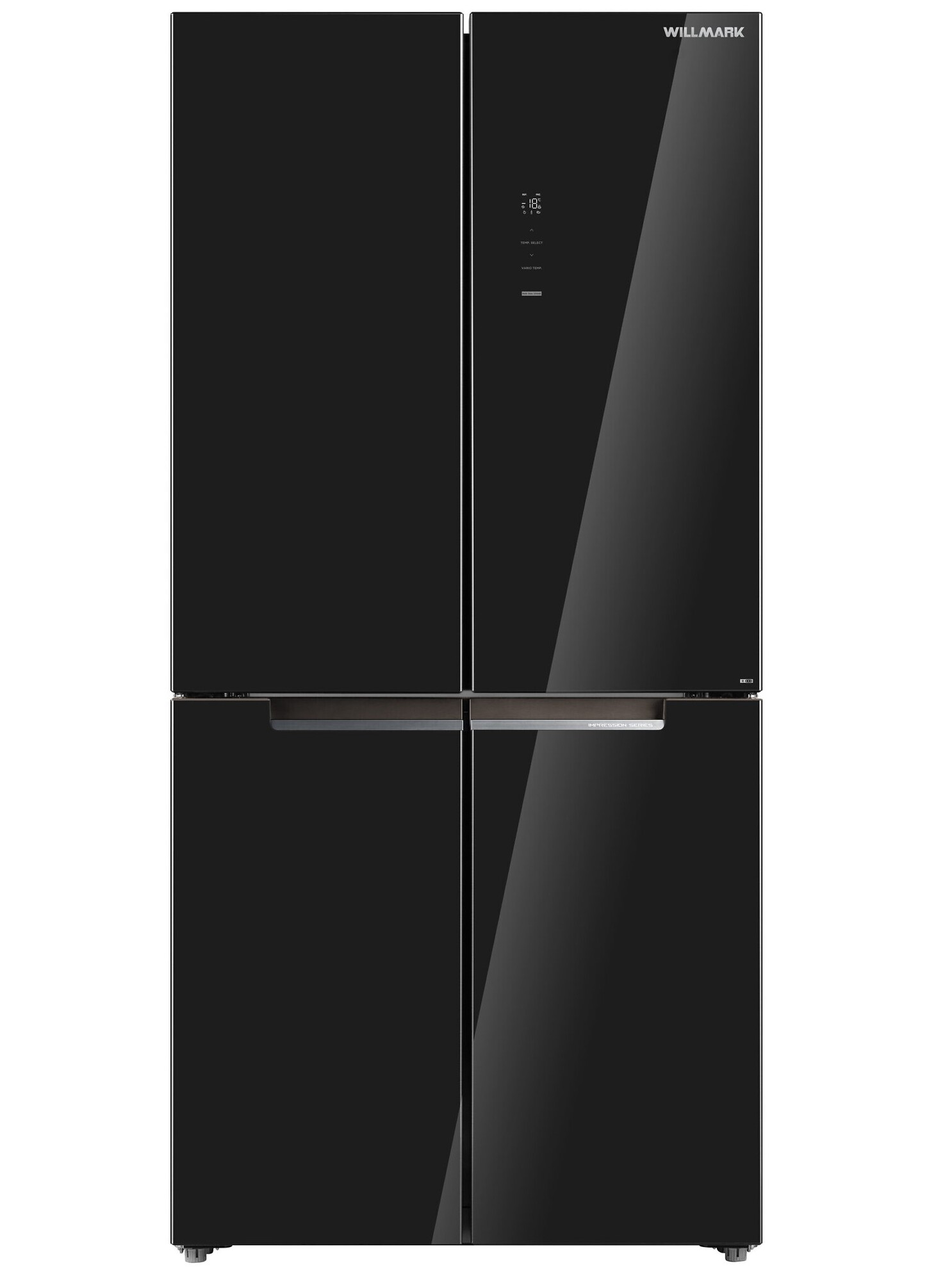 9196721 Холодильник многодверный   WILLMARK MDC-711IGB черный STDN-0122224